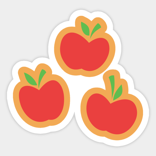 My little Pony - Applejack Cutie Mark Sticker by ariados4711